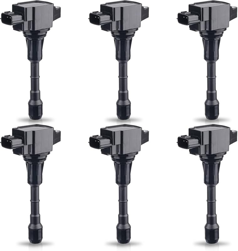 Set of 6 Ignition Coil Packs for 2007-2020 Nissan Altima with 2.5L or 