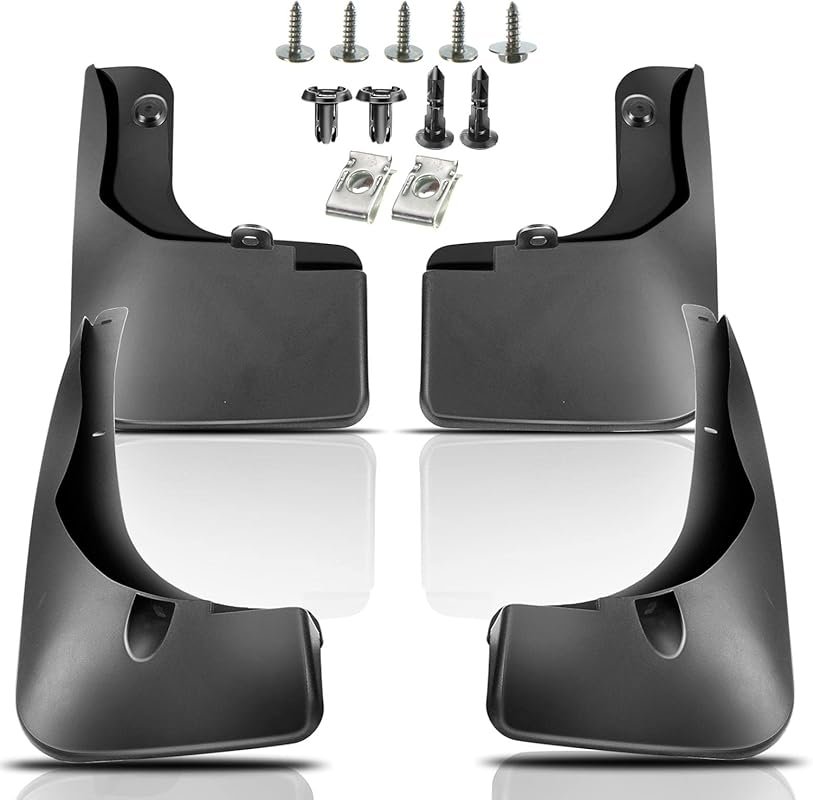 YHTAUTO Mud Flaps and Splash Guards Set for Toyota RAV4 2013-2015, Fro