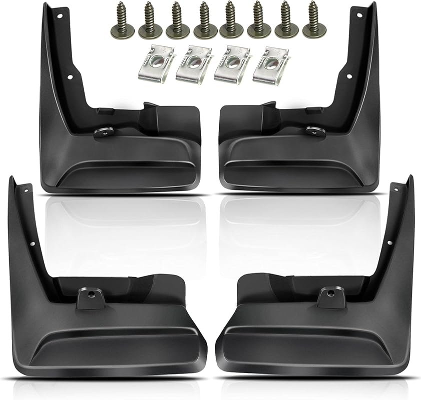 YHTAUTO Set of 4 Mud Flaps Splash Guards Accessories Replacement for T