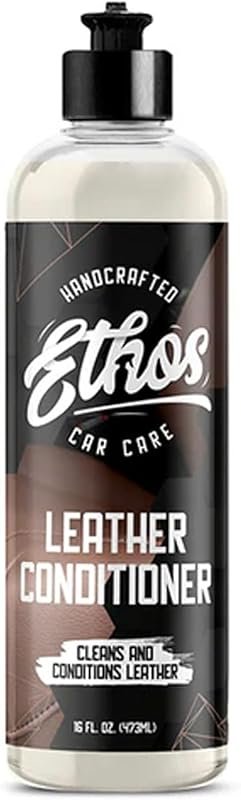 Ethos Leather Cleaner and Conditioner with UV Protection for Car Seats
