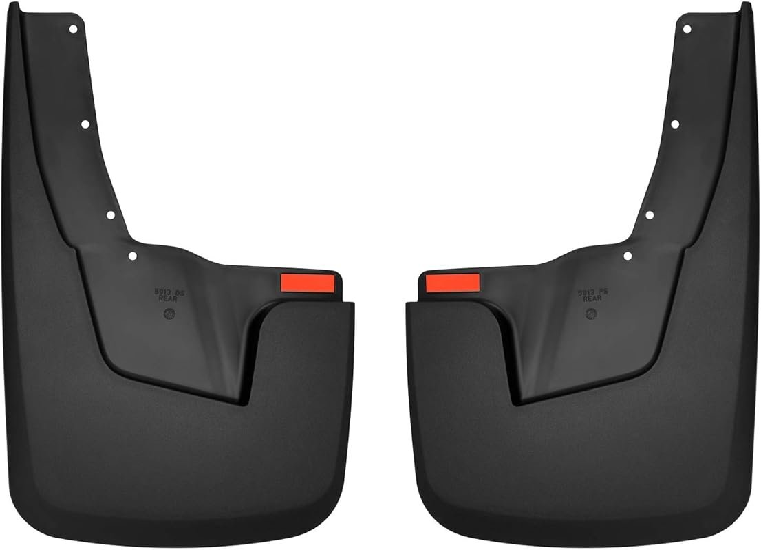 Husky Liners Rear Mud Guards for 2019-2024 Dodge Ram 1500 with OEM Fla