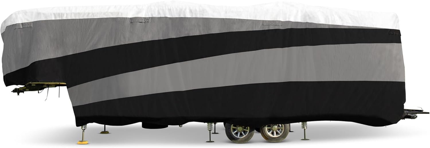 Camco ULTRAGuard Supreme 5th Wheel RV Cover for 40-44 Feet with Covere