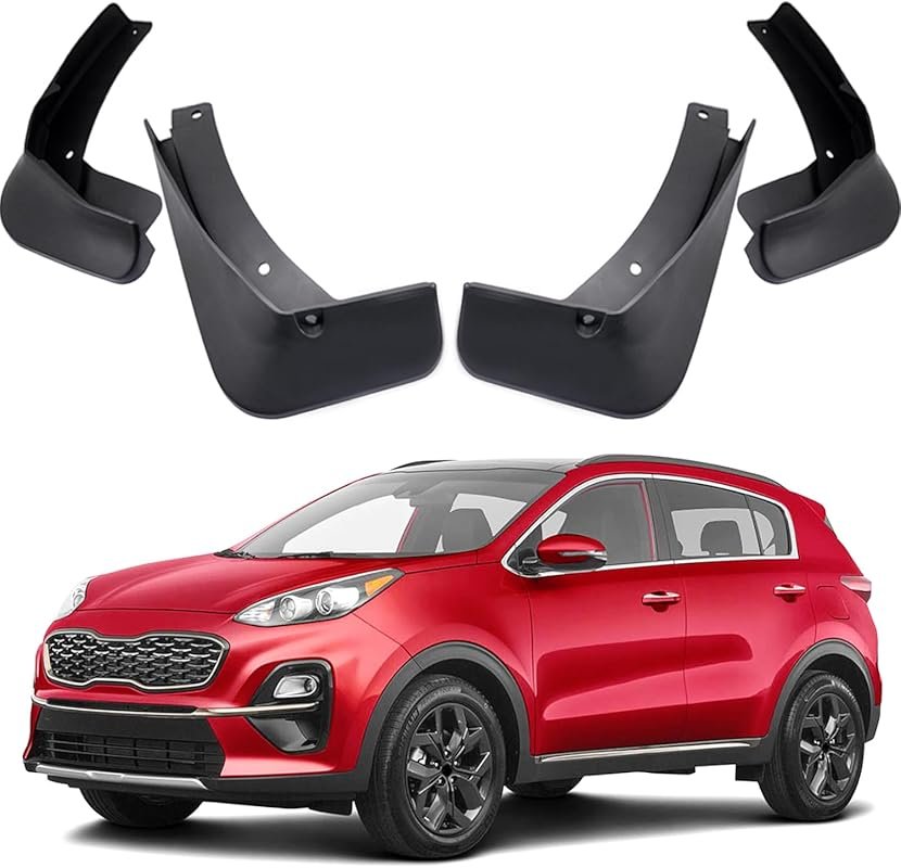 Durable Car Mud Flaps and Fender Splash Guards for KIA Sportage 2017-2
