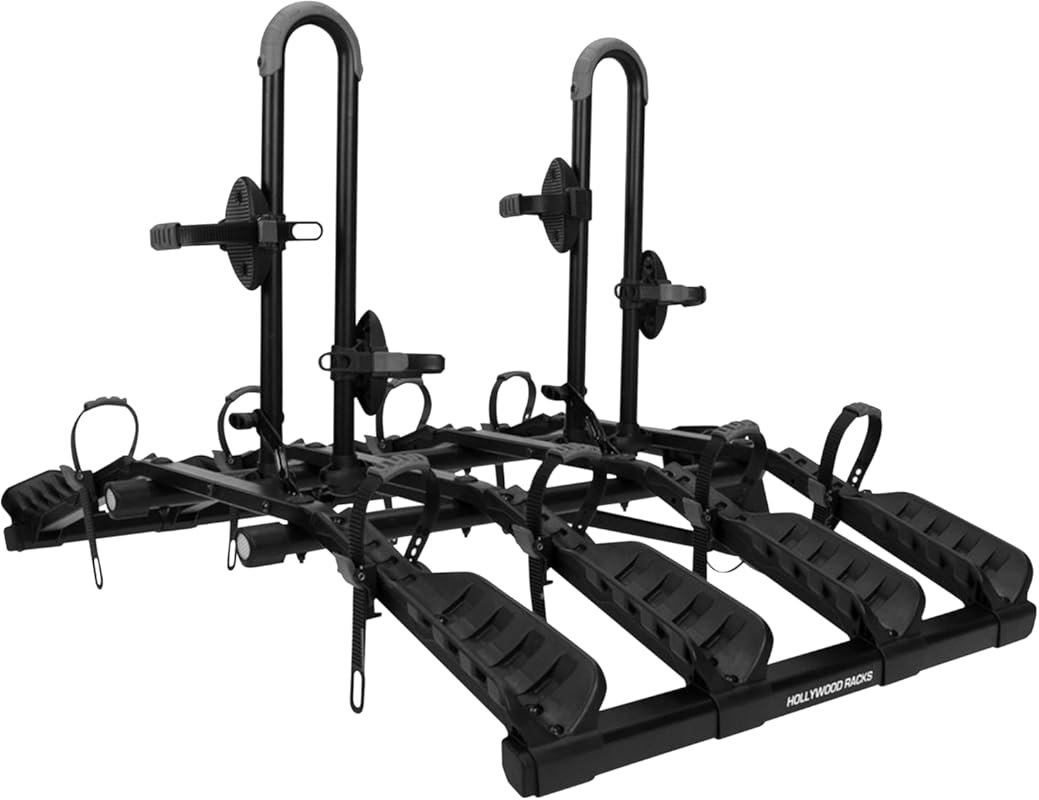 Hollywood Racks Destination 4-Bike Hitch Mount Platform Rack for Cars 
