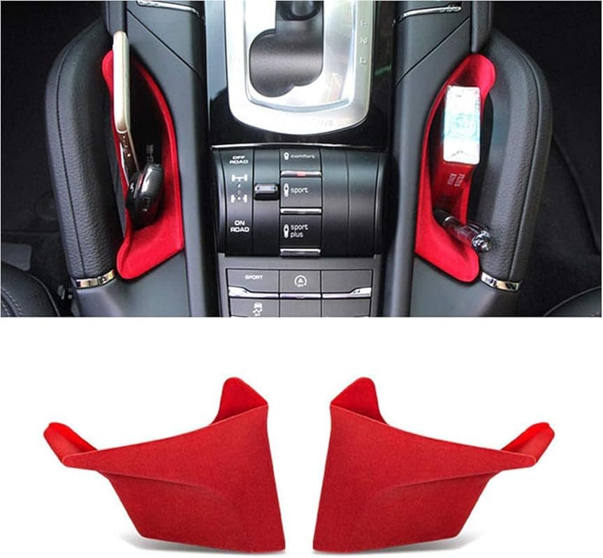 ITrims Console Seat Armrest Storage Box for Porsche Cayenne 2011-2018