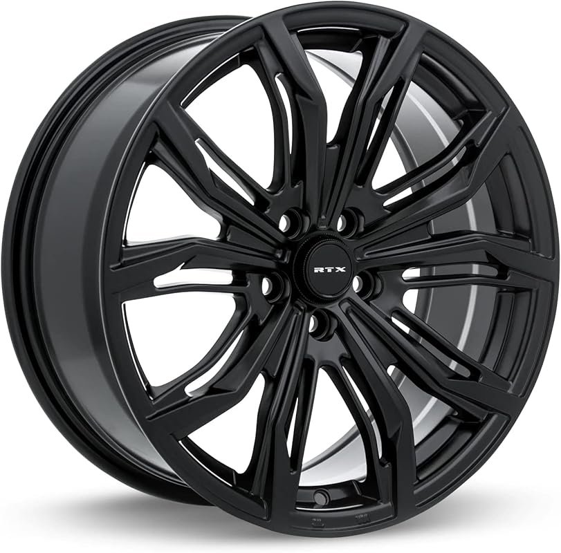 Black Widow 18x8 Inch Alloy Wheel with 5x114.3 Bolt Pattern in Satin B