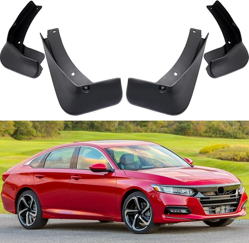 Fender Mud Flaps for 2018–2022 Honda Accord Sedan, Splash Guards 4-Pie