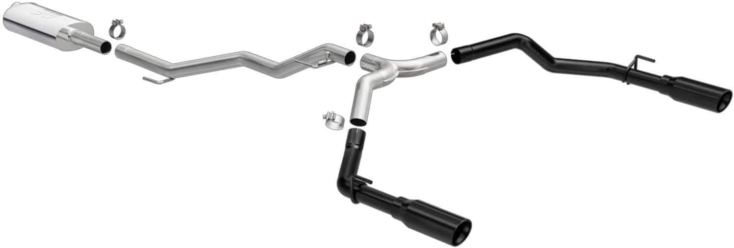 MagnaFlow Performance Exhaust System 19487 - Cat-Back Street Series Du