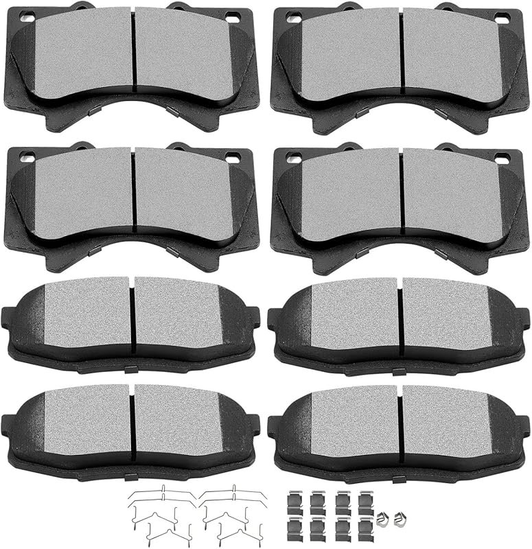 SCITOO Front Rear Disc Brake Pad Sets Fit For 08