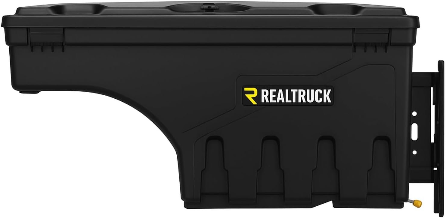 RealTruck UnderCover Swingcase SC206P Truck Bed Storage Box for 2019-2