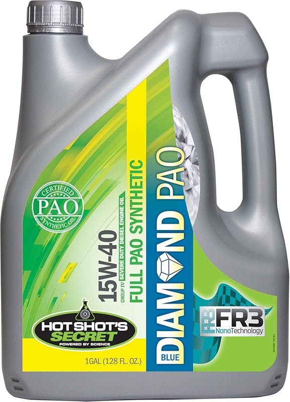 Hot Shot's Secret Full Synthetic PAO 15W40 Diesel Oil for Hot Weather