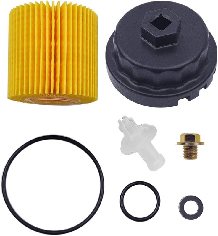 Toyota Genuine 04152-YZZA1 Oil Filter Compatible with Sienna, Camry, R