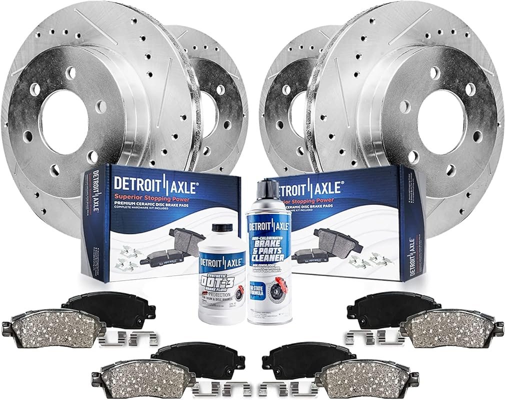 Detroit Axle Brake Kit for 2012-2020 Ford F-150 with Manual Parking Br