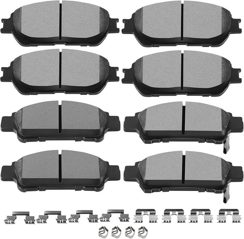 Ceramic Brake Pads Kits,SCITOO 8pcs Brakes Pads Set fit for 2004