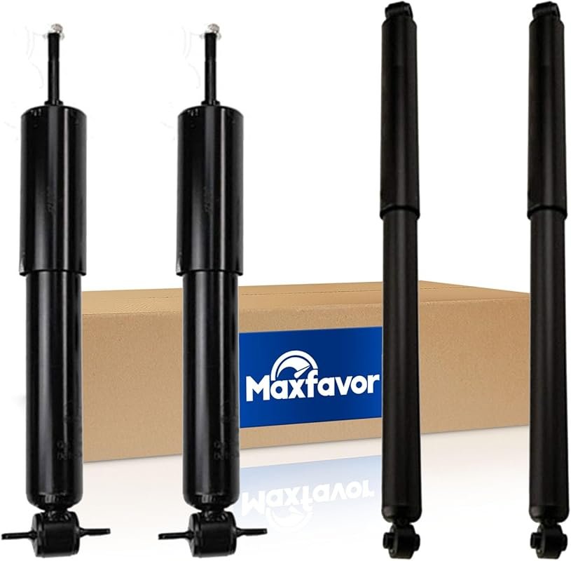 Maxfavor RWD Front Rear Shocks Struts for Ford Ranger 1998-2011 / Mazd