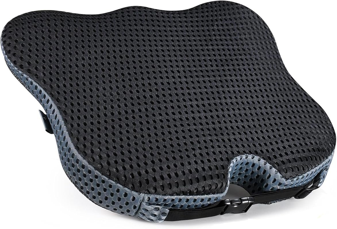 Wedge Car Seat Cushion with High Density Memory Foam