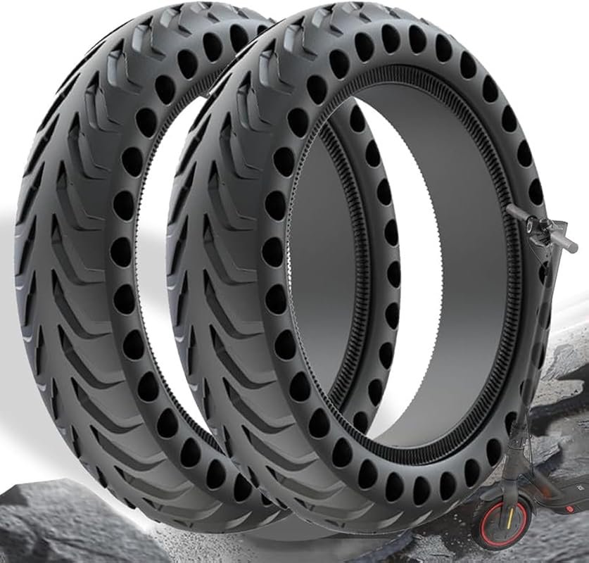 Solid 8.5x2 Inch Electric Scooter Tire 50/75-6.1 for Gotrax and Xiaomi