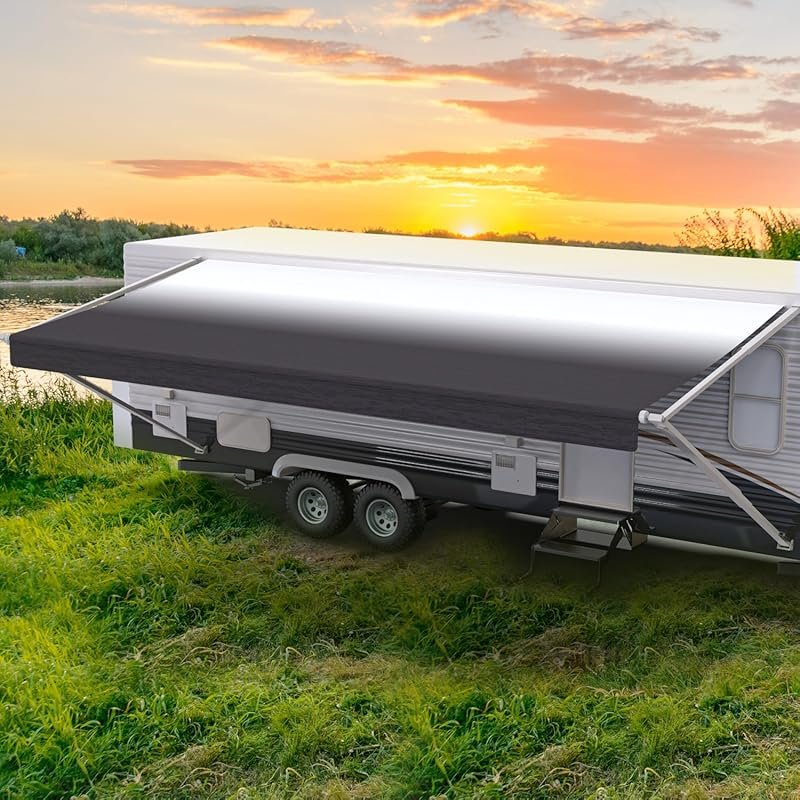 Best RV Awning Replacement Fabric by ShadePro: Premium Weatherproof Vi