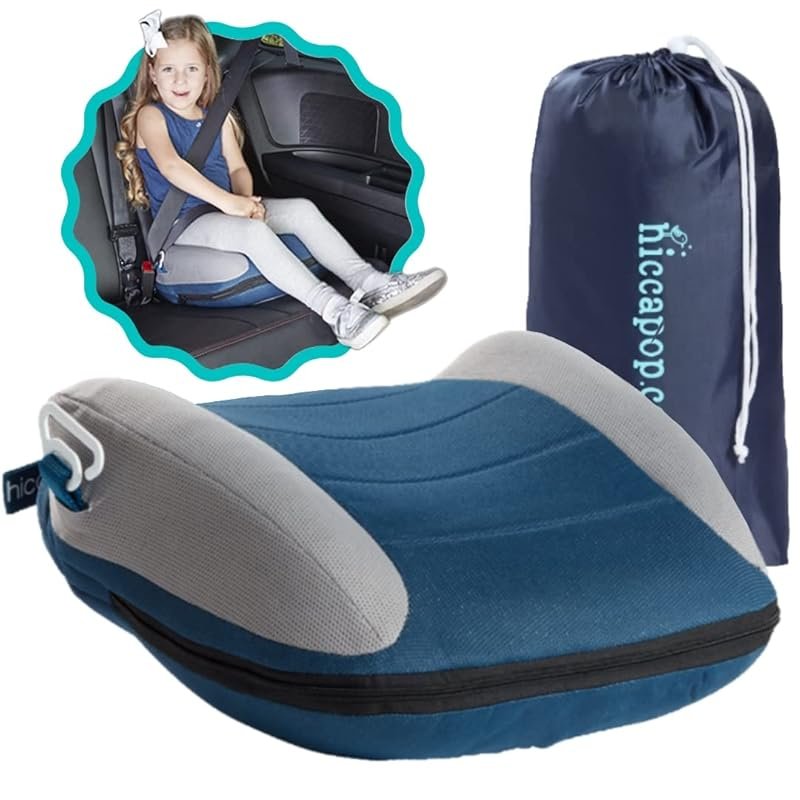 Hiccapop UberBoost Inflatable Booster Car Seat: Portable Travel Booste