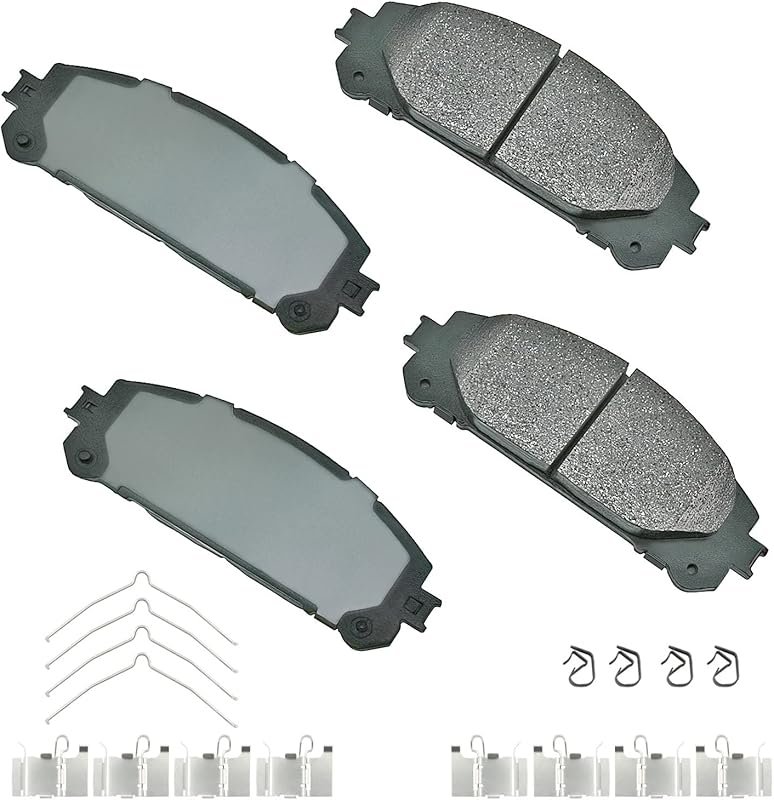 Akebono-ACT1324A Ultra-Premium Ceramic Front Disc Brake Pads