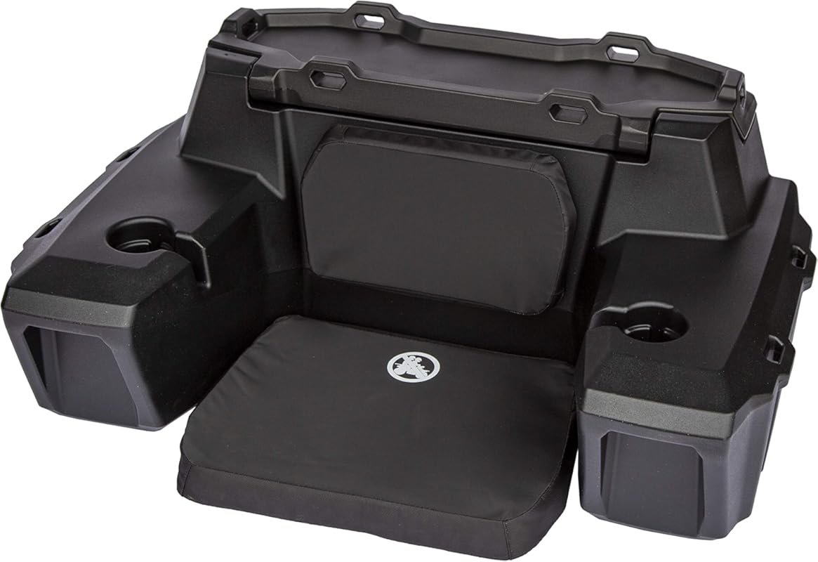 Heavy-Duty ATV Trunk & Lounger with Storage & Padded Seat