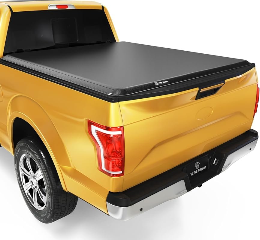 YITAMOTOR Soft Roll Up Tonneau Cover for the 5.5-Foot Bed on Ford F-15