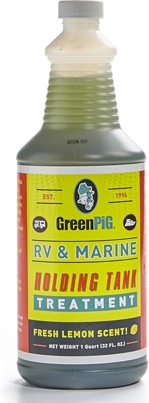 GREEN PIG RV and Marine Holding Tank Treatment for Breaking Down Waste