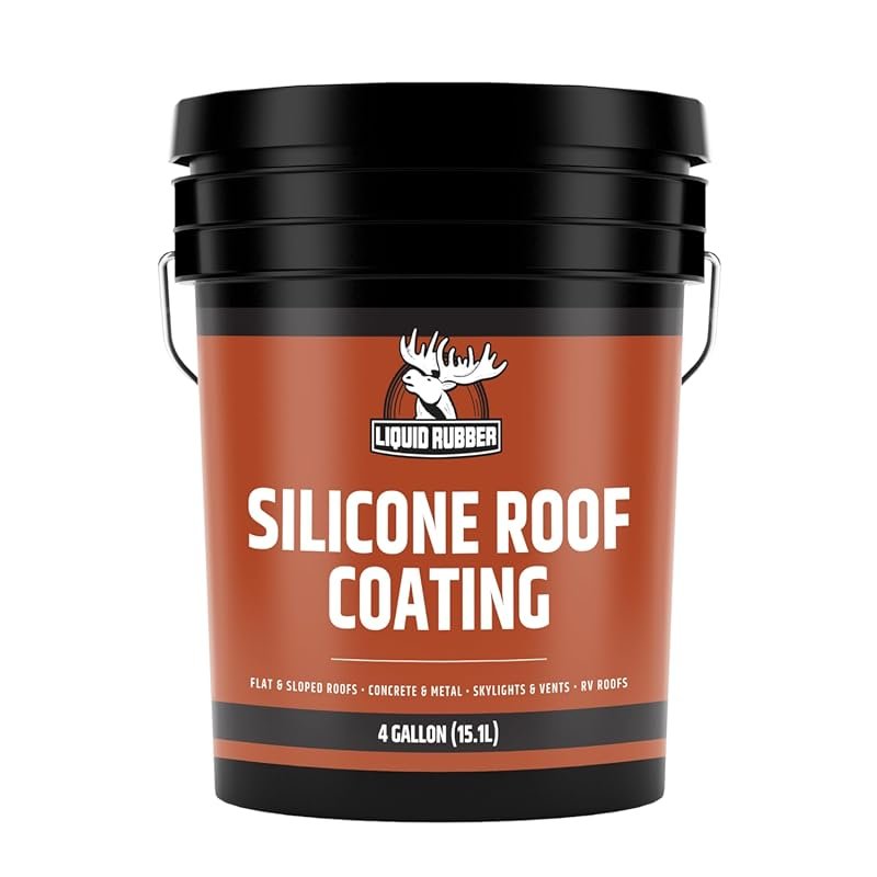 Liquid Rubber Silicone Roof Coating: UV-Reflective One-Coat Sealant in