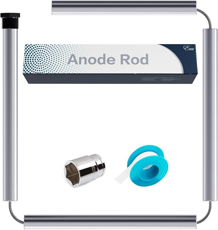 44-Inch Aluminum Zinc Anode Rod to Eliminate Rotten Egg Smell in Water