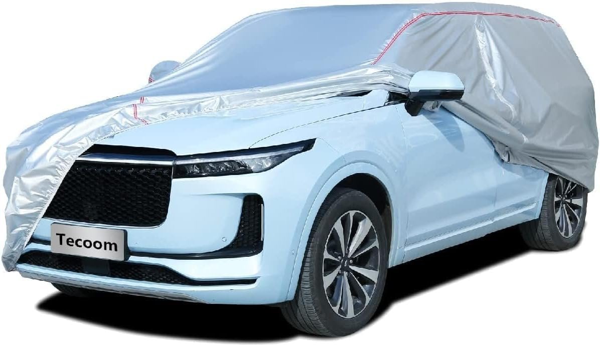 Tecoom Hard Shell Car Cover: Waterproof, UV-Proof, Breathable for All-