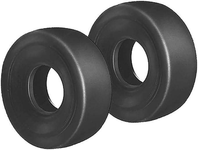 Rotary Corp Set of 2 Replacement Slick Tires - 4.10x3.50x5, 4-Ply, Che