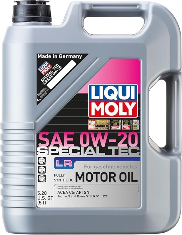 Liqui Moly Special Tec LR 0W-20 Fully Synthetic Engine Oil, 5 Liters