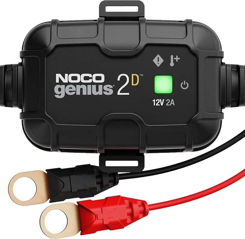 NOCO GENIUS2D Smart Battery Charger with Temperature Compensation for 