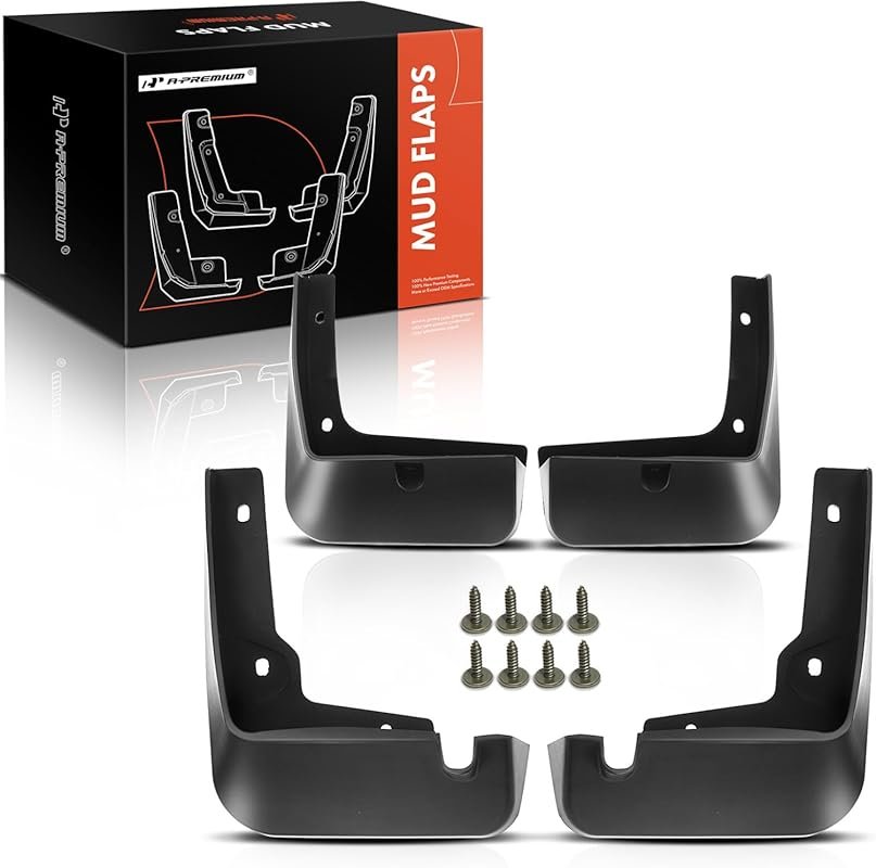 Premium Mud Flaps for Hyundai Elantra 2017–2019 – Front & Rear Set