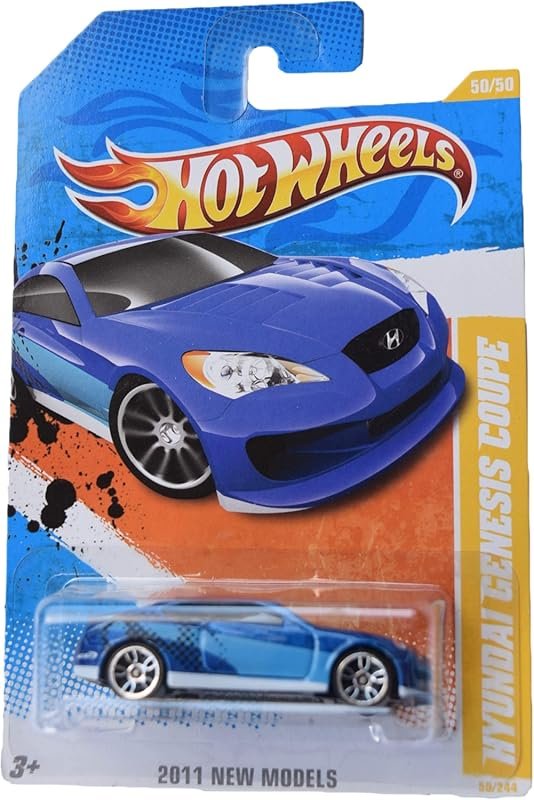 Hot Wheels Hyundai Genesis Coupe 50/244, Blue