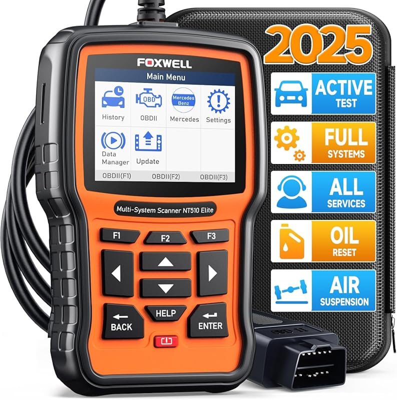 FOXWELL NT510 Elite Bi-Directional Scan Tool for Mercedes-Benz Sprinte