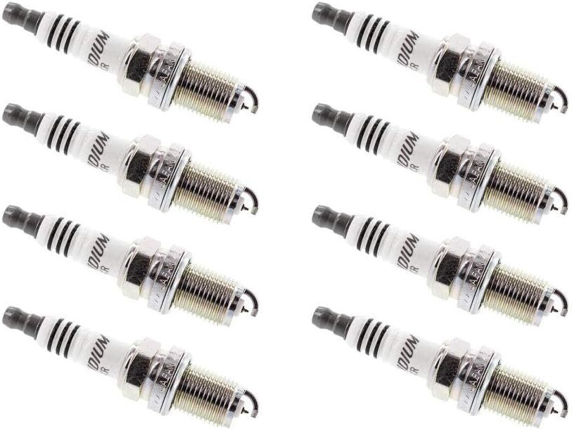 NGK Iridium IX Spark Plugs UR45IX (8-Pack) for Ford Mustang GT 5.0L/30