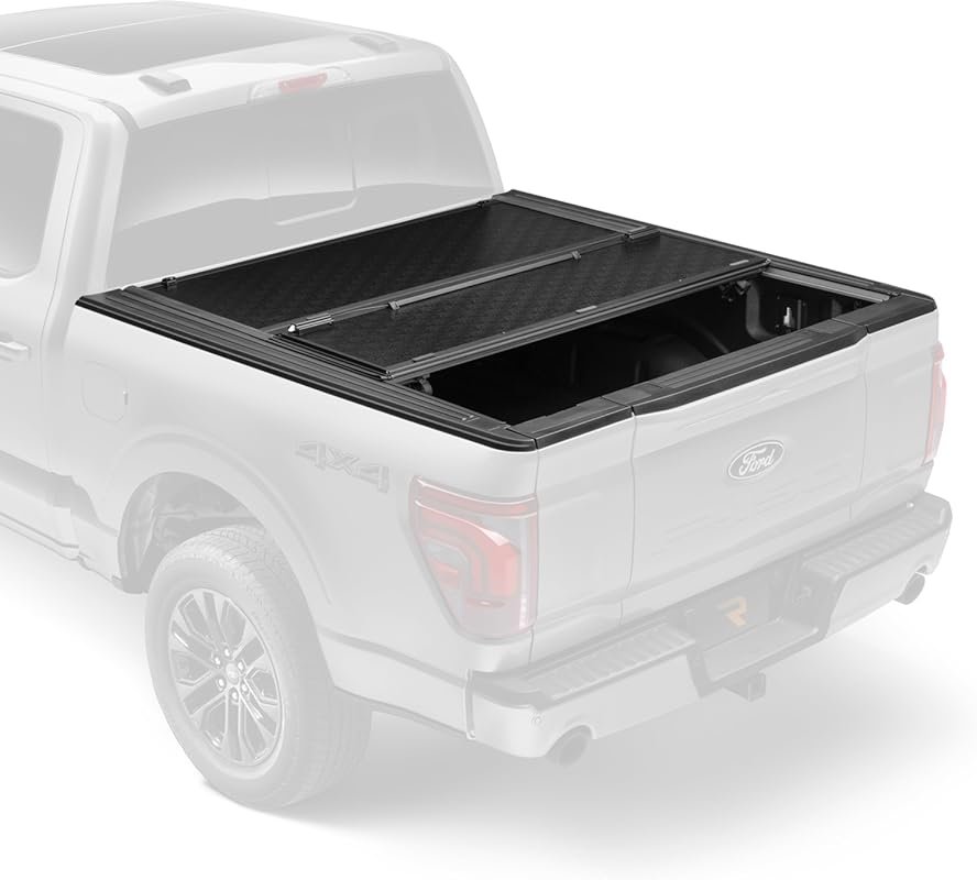 Gator EFX Hard Tri-Fold Tonneau Cover with Aluminum Panels for 2015-20