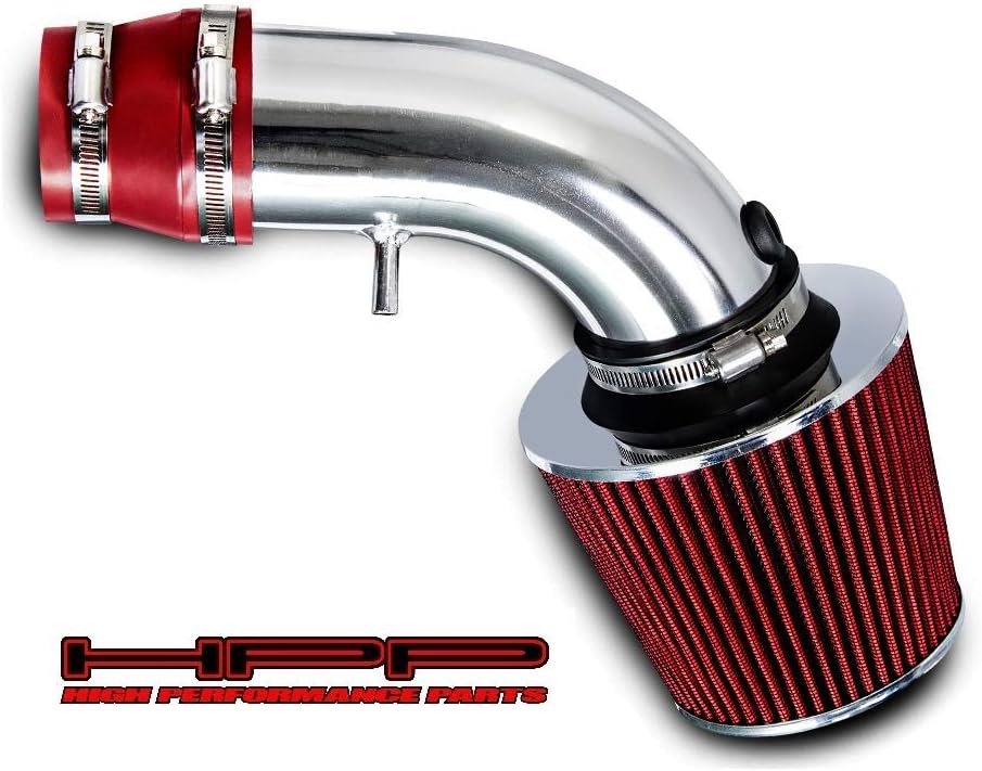 Short ram air intake kit with red filter for 1990-1999 Toyota Celica S