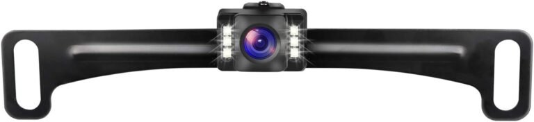 10 Best Licence Plate Backup Cameras for Enhanced Safety