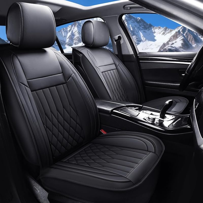Aierxuan Car Seat Covers: Full Set Universal Waterproof Leather for Ho