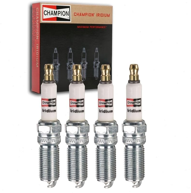 4-Piece Champion Iridium Spark Plug Set for Ford Focus 2.0L 2.3L L4 20