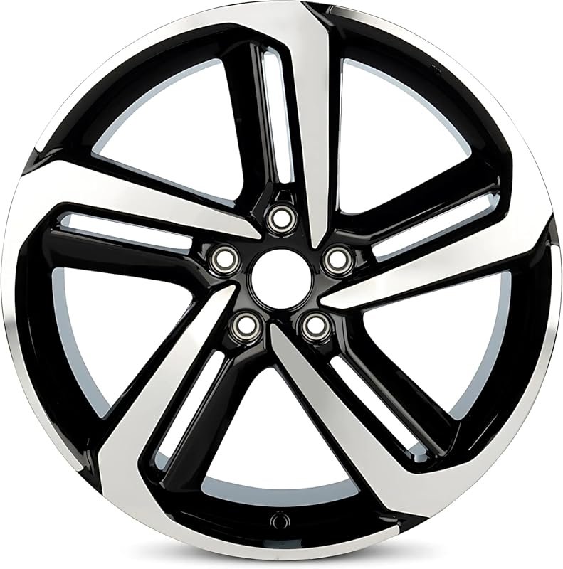 19-Inch Machined Black Alloy Rim for 2018-2022 Honda Accord - OE Direc
