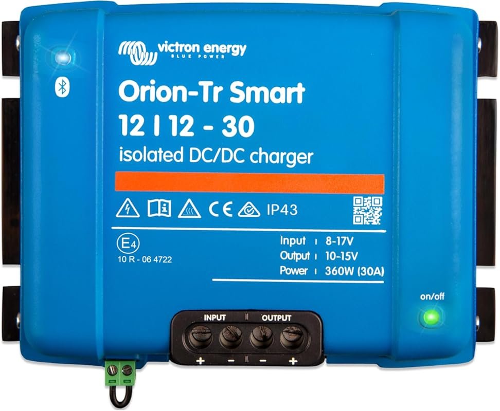 Victron Energy Orion-Tr Isolated DC to DC Charger 12/12-Volt 30 Amp wi
