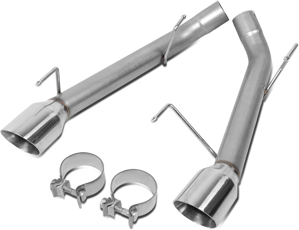 DNA MOTORING Cat Back Exhaust System for 2005-2010 Ford Mustang 4.6L /
