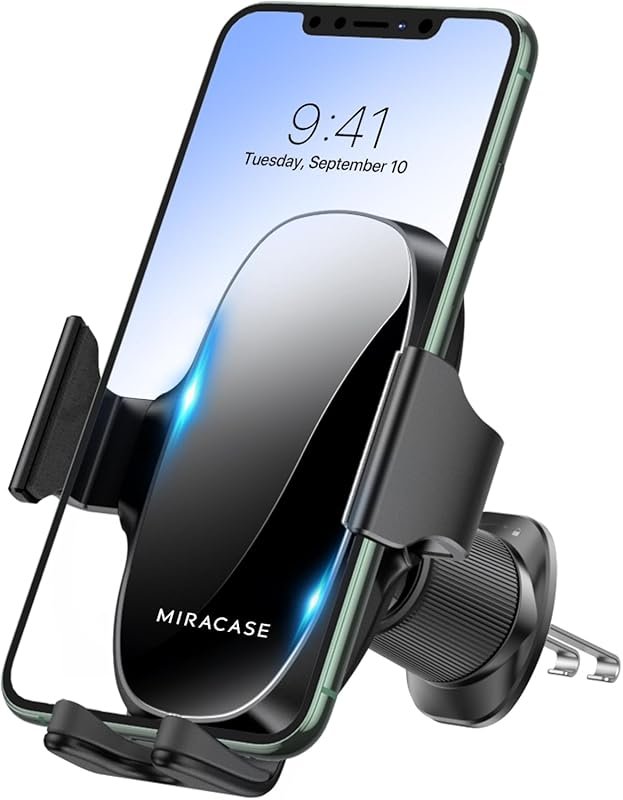 Miracase Air Vent Phone Holder – Metal Hook Clip, Universal Fit for Al