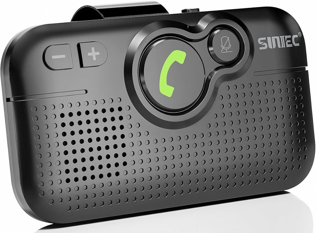 Handsfree Bluetooth Car Kit for Cell Phone, Wireless Bluetooth Speaker