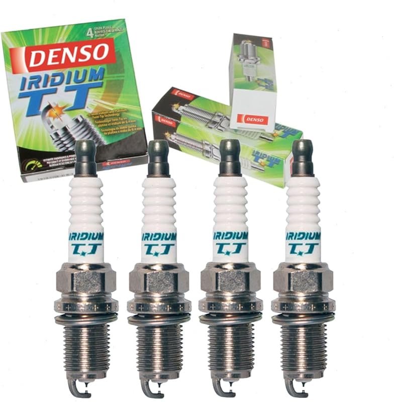 DENSO Iridium TT Spark Plugs: 4-Pack for Toyota Camry 2.2L and 2.4L En