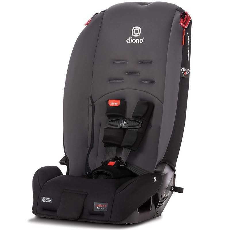 Diono Radian 3R 3-in-1 Convertible Car Seat provides rear-facing and f