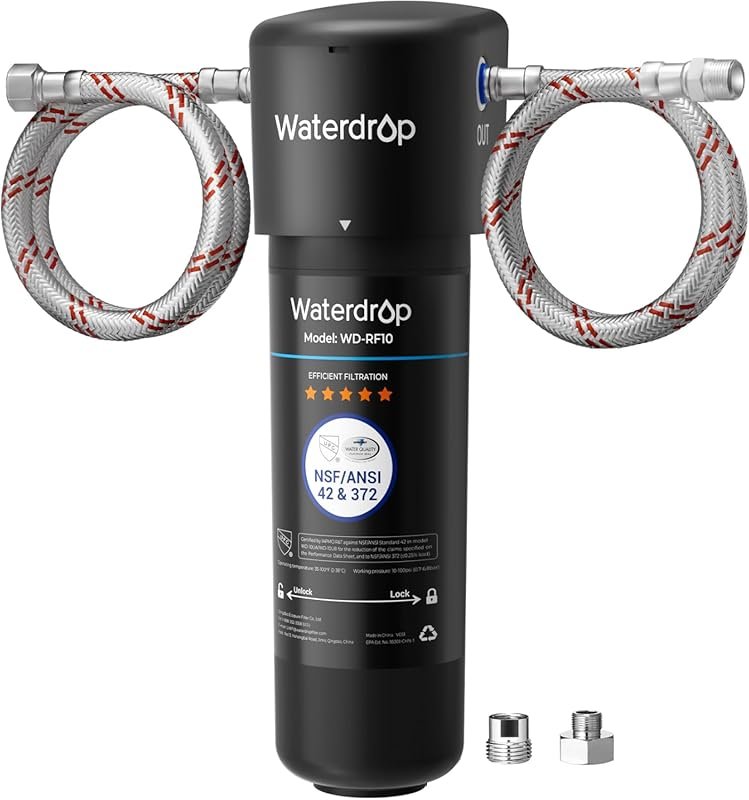 Waterdrop 10UA Under Sink Water Filter System, Reduces PFAS, PFOA/PFOS